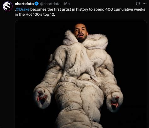Drake Makes History As The Longest Charting Artist On The Top Of Billboard Hot Pulse