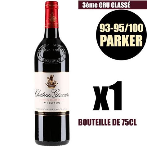 X Ch Teau Giscours Rouge Cl Aoc Margaux Me Cru Class Vin