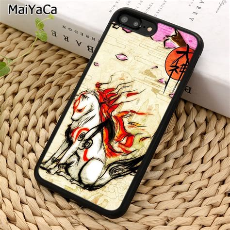 MaiYaCa funda de teléfono Okami Fire Wolf para iPhone 14 X XR XS 11 12