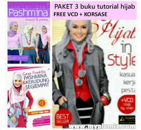 The Naiya Indonesia The Naiya Package Of 3 Of Hijab Tutorial Books