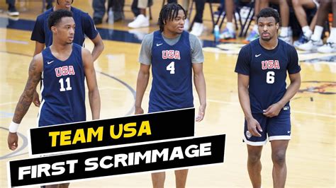 Team USA Exclusive Scrimmage At Nike Hoop Summit Isaiah Collier