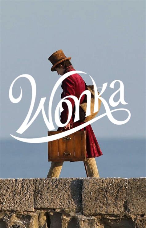 Wonka Aesthetic Trippy Wallpaper Timothee Chalamet Willy Wonka