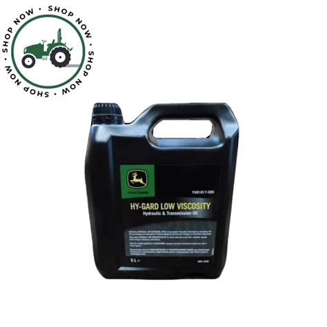 John Deere HY Gard Low Viscosity Transmission Hydraulic Oil 5L