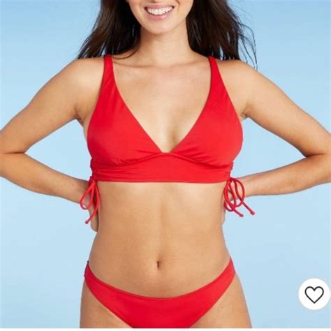 Shade Shore Swim S Shade Shore Womens Longline Triangle Bikini