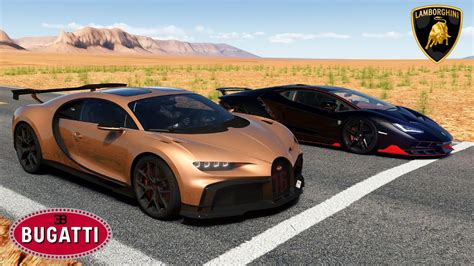 Hp Bugatti Chiron Vs Hp Lamborghini Centenario Drag Race Youtube