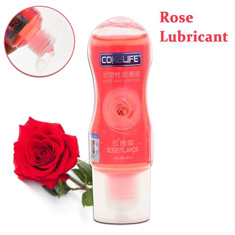 Rose Water Based Anal Grease For Sex Lubricant Gel Vagina Lubrication