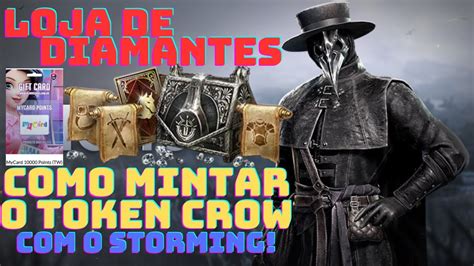 NIGHT CROWS LOJA SECRETA DE DIAMANTES E O MINT DOS TOKENS CROW AO LVL