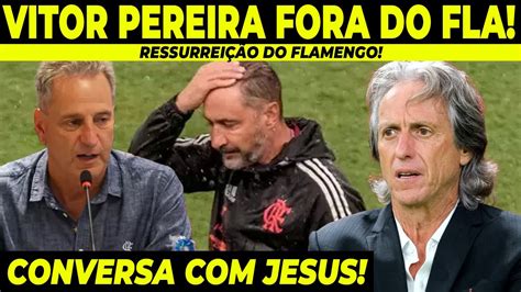 QUEDA DE VITOR PEREIRA RODOLFO LANDIM AUTORIZA CONVERSA JORGE