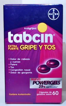 Tabcin Gripe Y Tos Extra Fuerte