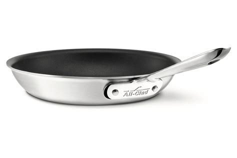 All Clad D5 Brushed Stainless 12in Nonstick Frying Pan 8701004984