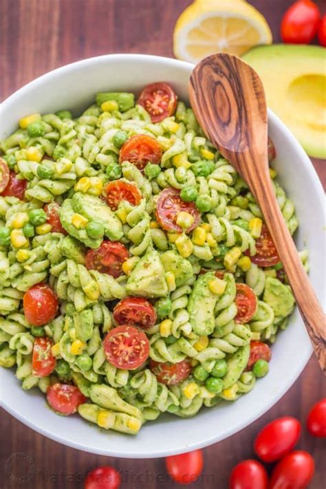 Creamy Avocado Pasta Salad NatashasKitchen