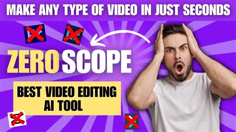 Best Video Editing AI Tool Zeroscope Zeroscope Text To Video AI Tool