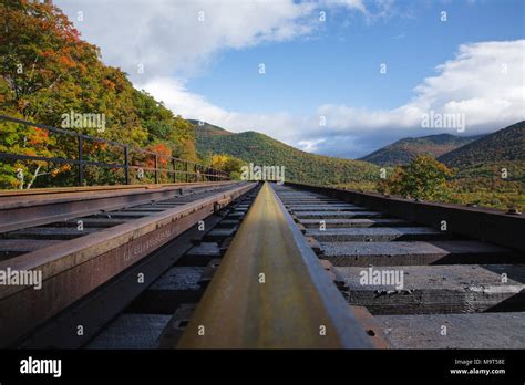 Frankenstein Trestle Along The Old Maine Central Railroad In Crawford