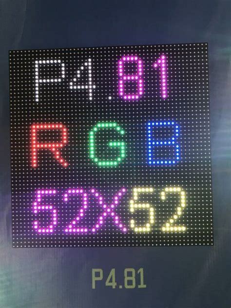 X Mm Indoor Led Module P Pixel Pitch Scan Indoor Led