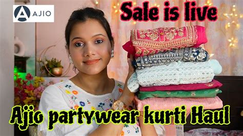 💕ajio Partywear Kurti Haul💕avaasa Kurti Haul💕avaasa Kurti New