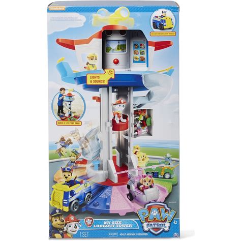 Paw Patrol My Size Lookout Tower Big W