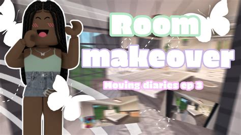 ULTIMATE BEDROOM MAKEOVER Moving Diaries Bloxburg Roleplay Voiced