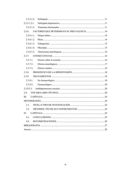 Monograf A Causas Y Consecuencias De La Hipertensi N Arterial Pdf