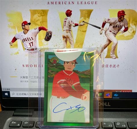 大谷翔平 2021 Bowman Mlb 89 限量 89張 簽名 漫畫卡 稀有畫風 Shohei Ohtani Auto 收藏首選簽名卡