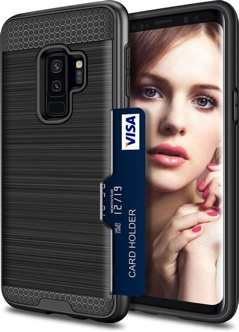 Galaxy S9 Plus Wallet Casecheeringary Only Fit One Card Credit Card Cash Slot Id