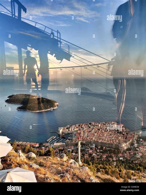 Dubrovnik Cable Car Sunset Hi Res Stock Photography And Images Alamy