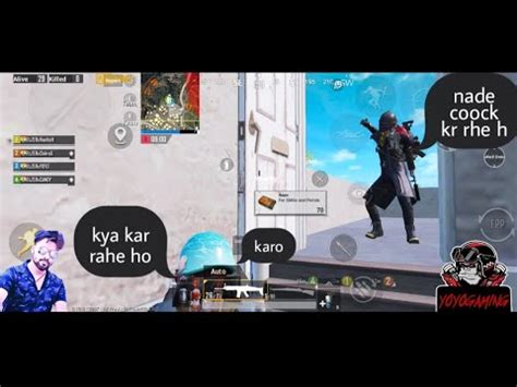 PUBG Gameplay With Full On Bakchodi And Sexy Sniping Yoyogaming YouTube