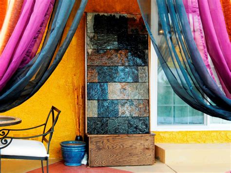 How To Make A Slate Water Wall Feature Hgtv