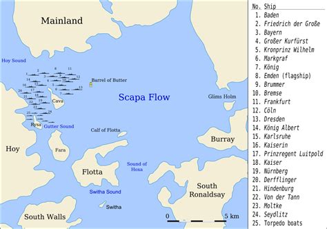 scapa   archeology   scuttled fleet war history