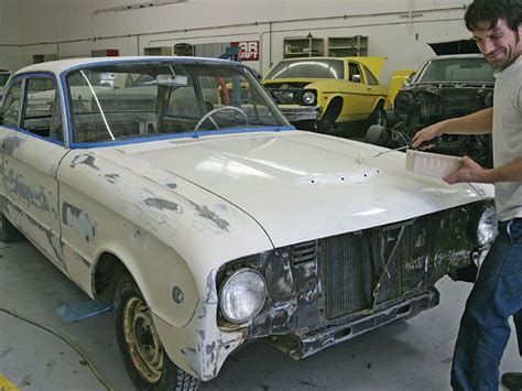 A Ford Falcon Recieve A Budget Paint Job Hot Rod Network