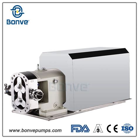 High Quality Ss Positive Displacement Rotary Lobe Pump Lobe Pump