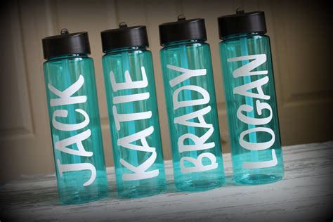 Personalized Water Bottle Great T For Bridesmaids Etsy