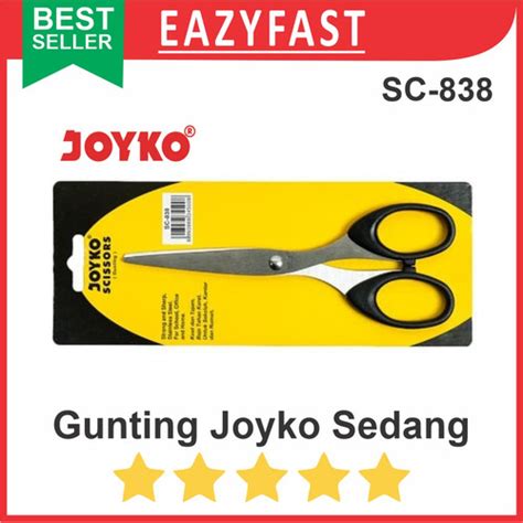 Jual Gunting Joyko Sedang Tanggung Sc Sc Potong Tajam Stainless