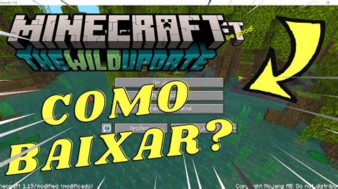 Como Baixar Minecraft 1.19 - Como Baixar e Instalar MINECRAFT 1.19 Tutorial (Bedrock, Java) - Caves ...