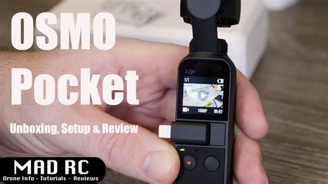 DJI OSMO Pocket Unboxing Overview Complete Setup Guide YouTube