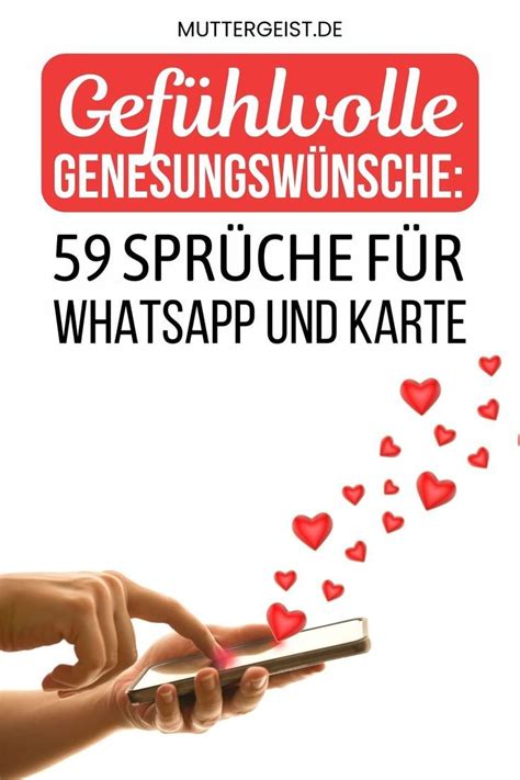 Gef Hlvolle Genesungsw Nsche Spr Che F R Whatsapp Und Karte