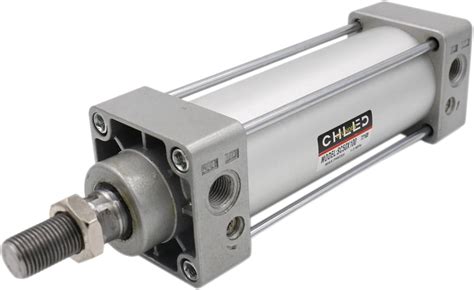 Heschen Pneumatic Standard Cylinder SC 50 100 PT1 4 Port 50mm Bore