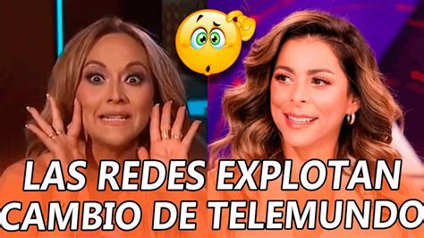 Las Redes Explotan Con El Cambio Que Hizo Telemundo Youtube