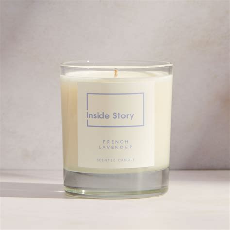 Luxury French Lavender Scented Candle | Large 300g | Inside Story