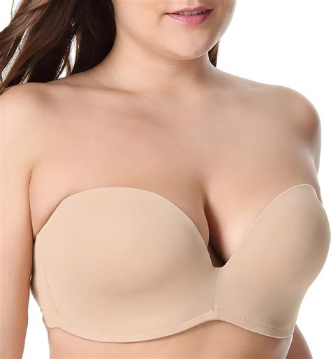 Strapless Bras For Women Plus Size Push Up Multiway Large Bust Seamless