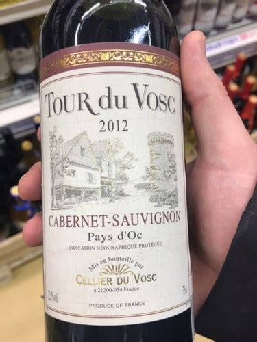 Cellier Du Vosc Tour Du Vosc Cabernet Sauvignon Vivino US