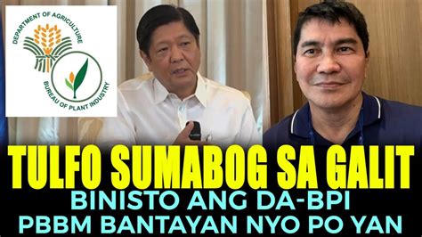 Grabe To Rep Tulfo Nagwala At May Sinumbong Kay Pbbm Sa Kalokohan Ng