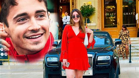 BRAZILIAN GIRL BIG FAN OF CHARLES LECLERC Monaco Supercars