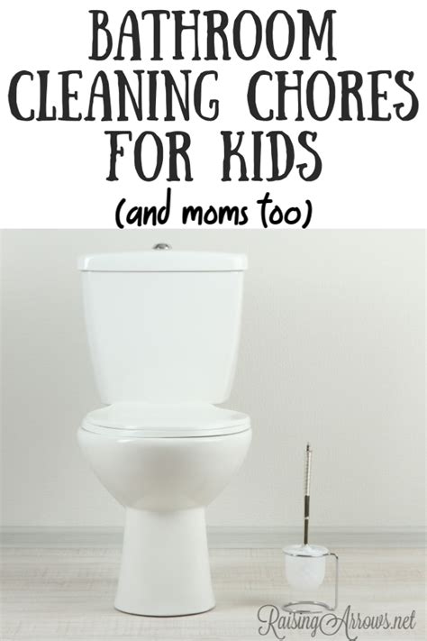 Bathroom Cleaning Routine for Kids (and Mom!)