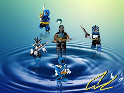 Mega Bloks Blue Samurai Ranger By Lavenderranger On Deviantart