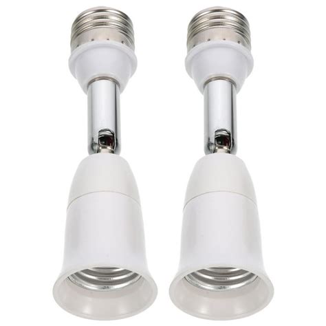 E26 E27 Light Socket Extenders Extension 180 Degree Adjustable Bendable