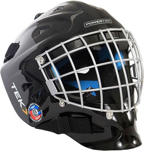 Powertek V30 Tek Ice Hockey Goalie Helmet With Cage Mask Csa Approved