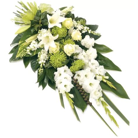 White Funeral Bouquet Fast Delivery Throughout Poland