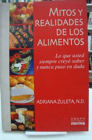 MITOS Y REALIDADES DE LOS ALIMENTOS Librería Aurea Ediciones