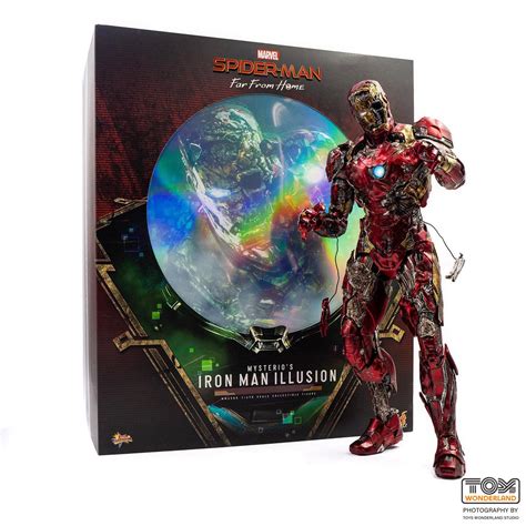 Hot Toys Mms Mysterio S Iron Man Illusion Spider Man Far From Home