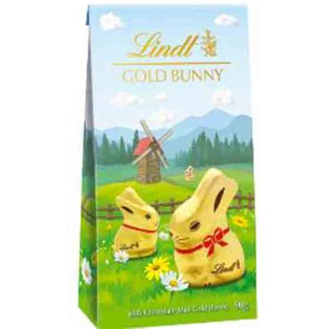 Lindt Gold Bunny 90g Bag Premium Chocolate